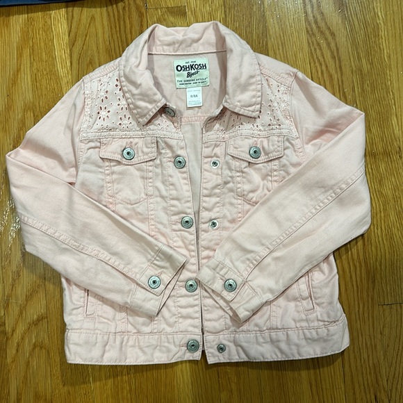 3 Carter’s and Oshkosh Jean and Fleece Jackets size 8 - Picture 4 of 7